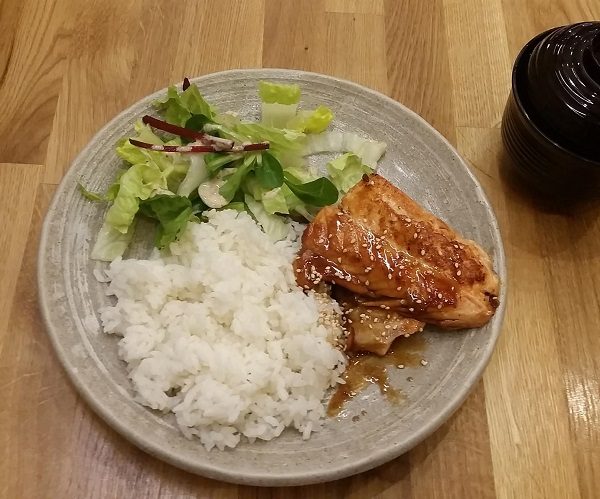 D3 Salmon Teriyaki